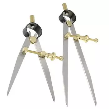 Разметочный циркуль из средней углеродной стали для шитья 6 inches