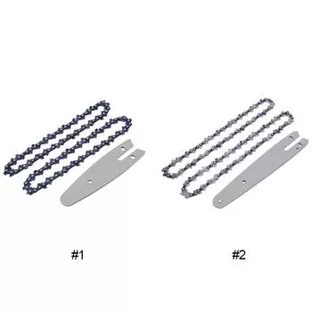 4/6-дюймовые цепи цепной пилы Sharp Plate Rail Saw Chainsaw Guide Plate Chainsaw Chainsaw для обрезки веток дерева Trimming Cutting