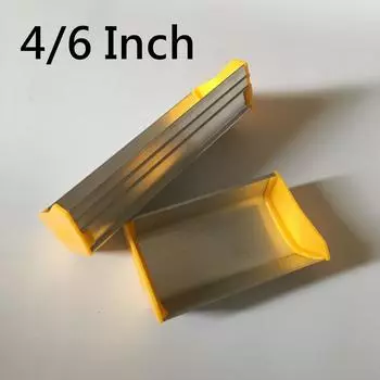 4/6-дюймовый трафаретный станок для нанесения эмульсии из алюминиевого сплава 11/16 см трафаретная печать калибровка скребковый пресс для нанесения покрытия инструменты