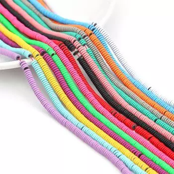 4/6 мм натуральный камень плоские круглые гематитовые свободные бусины-разделители для ожерелья, браслета, самостоятельного изготовления ювелирных изделий 4x1mm 330pcs чёрный