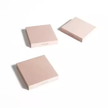 4/6 ячеек пустая мисочка для теней для век палитра для макияжа с зеркалом и кисточкой для консилера помады румян рассыпчатой пудры коробка для хранения