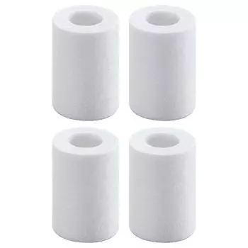 4/6 шт. фильтрующие сердечники, хлопковый кран из полипропилена, сменный очиститель воды для ванны и душа, бытовой мини-аксессуары для ванной комнаты 4Pcs