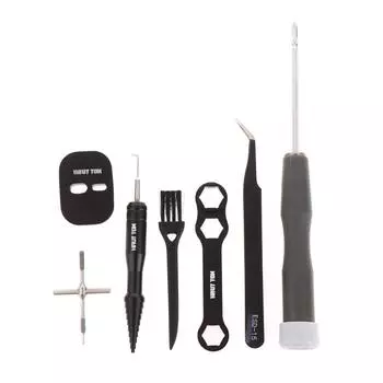 4/6 шт. Инструмент для снятия штифта подшипника рыболовной катушки, многофункциональный ключ, отвертка, пинцет, модифицированное колесо для снятия капель воды as the picture