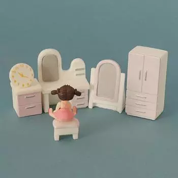 4/6 шт. микропейзаж кукольный домик миниатюрная гостиная спальня мебель мини мебель сцена модель детская игрушка аксессуары своими руками A3