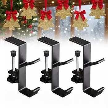 4/6 шт. Регулируемые вешалки для чулок, держатели для каминной полки, прочные несущие коррозионно-стойкие вешалки для гирлянд для камина 4pcs серый