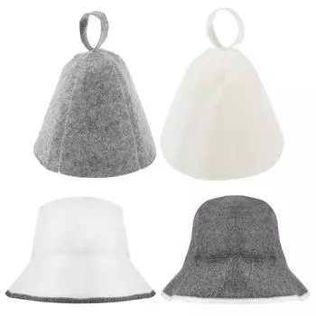4/6 шт. Шапочка для сауны, анти-жар, шерстяная фетровая шапочка для душа, тюрбан для волос, быстро впитывающее воду полотенце, сушит полотенце для ванной комнаты, сауна