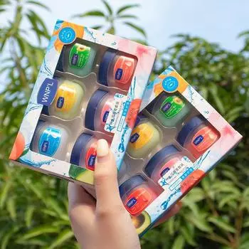 4/6 шт. увлажняющий бальзам для губ, увлажняющая помада, основа для макияжа, натуральные растительные средства против растрескивания, уход за губами, вазелиновый бальзам для губ 4pcs/Set