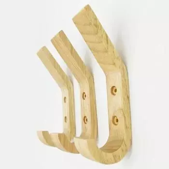 4/6 шт. вешалка для одежды из натурального дерева, настенный крючок для пальто, декоративный держатель для ключей, вешалка для сумок и шляп, органайзер для дома