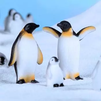 4/6шт мини-пингвин морской лев снежинка орнамент сказочный сад бонсай DIY декор 2