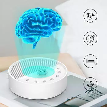 4,7-дюймовый портативный легкий генератор белого шума с сенсорным управлением и 3 таймерами