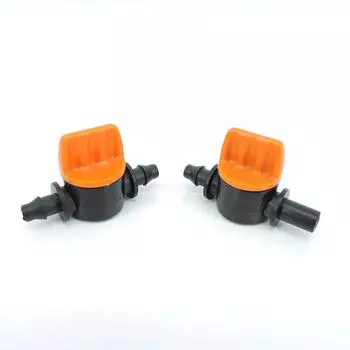 4/7 мм 6 мм шланг, водяной клапан, садовый автоматический соединитель для капельного орошения, система 1/4 мини-труба для полива, колючий переключатель, фитинги для управления A