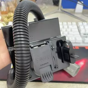 4 & 7 Pin Trailer Tow Wiring Harness Plug For Ford F250 F350 Super Duty 1999-2001