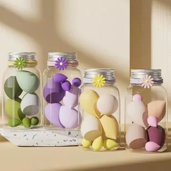 4/7 шт. спонж для макияжа блендер Beauty Egg тональные спонжи косметические пуховки пудра пуховка женские аксессуары для макияжа инструменты для красоты