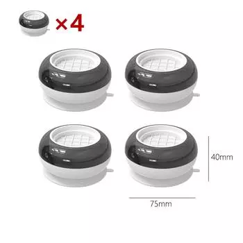 4/8 шт. антивибрационные накладки для стиральной машины, резиновые ножки для мебели, коврик Slipstop, бесшумный универсальный холодильник, поддержка, амортизаторы, подставка