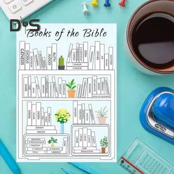 4/8 шт. христианские наклейки на библию книжные полки библейские этикетки простые в использовании библейские трекеры наклейка на приборную панель 4pcs