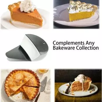 4/8 шт. Лопатка для торта из нержавеющей стали Лопатка для пирогов Многофункциональная лопатка для пиццы Эргономичная ручка Устойчива к ржавчине 4pcs