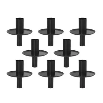 4/8 шт. Металлические держатели для вставки бутылок, настольный декоративный подсвечник