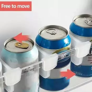 4/8 шт., разделительная доска для хранения в холодильнике, регулируемая разделительная доска для хранения в холодильнике, бутылка Can O V1N6 8pcs-1set