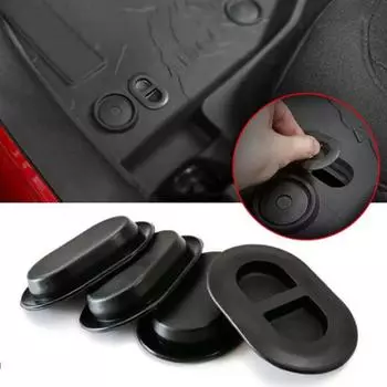 4/8 шт. резиновых заглушек для слива поддона пола 68194821AA, подходят для Jeep Wrangler 2014-2025 / Gladiator 2020-2025 4pcs