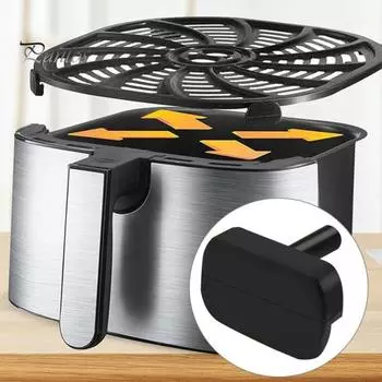 4/8 шт., силиконовые резиновые ножки для фритюрницы Gourmia GAF856 GAF566, термостойкая пищевая защита от царапин, резиновый бампер, сменные аксессуары для фритюрницы 4pcs