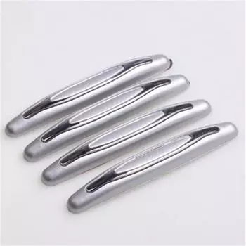 4/8 шт., защита двери автомобиля, защита от столкновений, полоса против царапин, универсальная защита двери автомобиля 4 Pcs белый