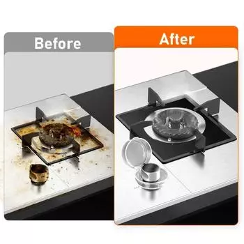 4/8 шт. защитный чехол для плиты, защитный чехол для газовой плиты, защитный чехол для газовой плиты, защитный чехол для горелки кухонной плиты, коврик для кухонных принадлежностей