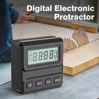 4*90° цифровой угломер электронный инклинометр с подсветкой уровень коробка с магнитным основанием угломер измерительный инструмент