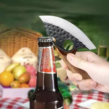 4,9-дюймовый ручной кованый нож для обвалки сыра пиццы маленькие карманные кухонные ножи из нержавеющей стали нарезка мини-нож для готовки с ножнами