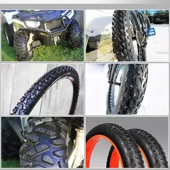 4*9 мм/12 мм моторные снежные винты для шин, противоскользящие падающие шипы, шины для колес, зимние аварийные ремонтные работы для мотоцикла, велосипеда