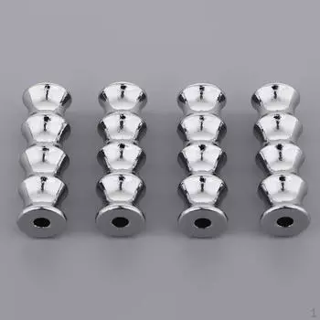 4 бамбуковые бусины-разделители 22x8mm