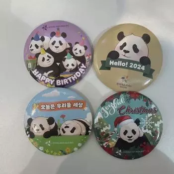 4 Batch Fubao Badges