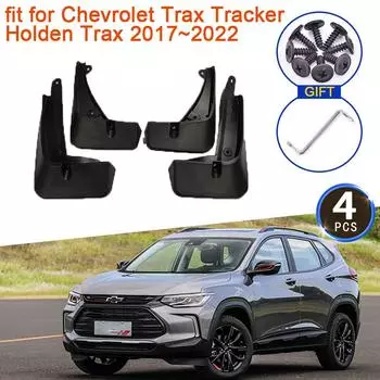 4 брызговика для Chevrolet Trax Tracker Holden Trax 2017 ~ 2022, аксессуары 2018, автомобильные брызговики, брызговики