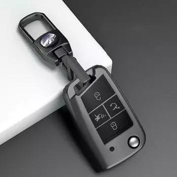 4 кнопки новый чехол для автомобильного ключа из ТПУ брелок для Volkswagen VW Golf 7 ALLTRACK MK7 Tiguan SEAT Ateca Leon FR 2 Ibiza Skoda Octavia