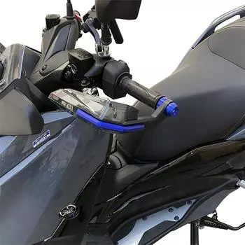 4 Colors Universal Motorcycle Hand Guard Scooter Handguard Shield Motorbike Motocross E-Bike Protector Protective Windproof серебряный