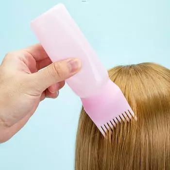 4 цвета 60 унций портативный аппликатор для кожи головы жидкая расческа для массажа корней волос медицинская расческа для роста волос сыворотка масло питание