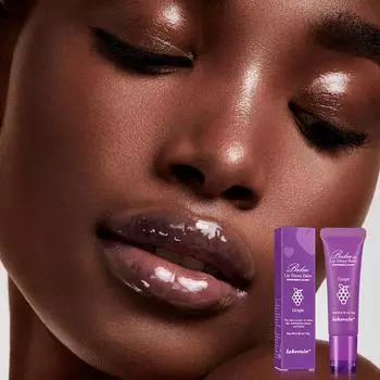 4 цвета блестящего бальзама для губ Увлажняющий бальзам для губ с фруктовым вкусом Подходит для всех типов кожи Идеальный рождественский подарок