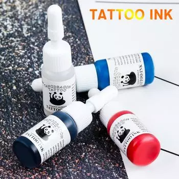 4 цвета, натуральные растительные чернила для татуировки PHOENIXY, пигментные краски для тела, полупернаментные чернила для макияжа