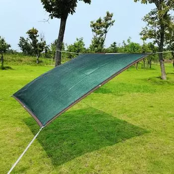 4 цвета, солнцезащитная затеняющая сетка для балкона, двора, окантовки, перфорированная зеленая плоская игольная затеняющая сетка 1x2m чёрный