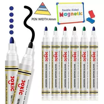4 цвета стираемый маркер для белой доски офисные маркеры сухого стирания белая ручка для доски офисные и школьные принадлежности чёрный