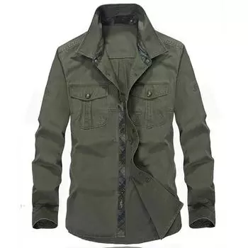 4 цвета Turn Dollar повседневные весенние мужские рубашки высшего качества 100% хлопок с длинным рукавом осень размер M-3XL M зелёный