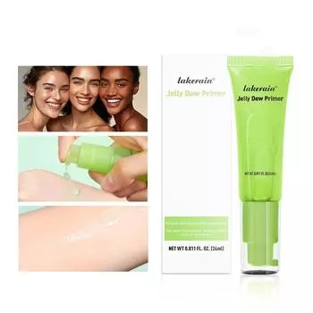 4 цвета Увлажняющий гель перед макияжем Увлажнение и увлажнение делают кожу нежной и гладкой Желе-гель перед макияжем
