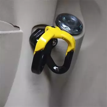 4-цветный многофункциональный крючок для мотоцикла, вешалка для багажа, когти для шлема, двойные держатели для бутылок для мотоаксессуаров красный