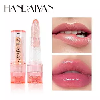 4 Цветовая температура чувствительная помада-хамелеон блестящая увлажняющая против трещин стойкая увлажняющая желейная помада