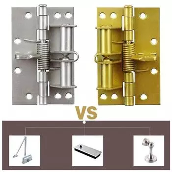 4 дюйма автоматические петли для доводчика двери для шкафа-купе многофункциональные съемные пружинные петли позиционирование доводчика двери белый