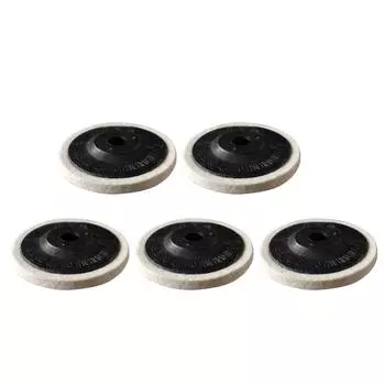 4 дюймов (100 мм) Шерстяной полировальный круг Strong White