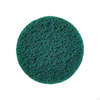4-дюймовые флокированные диски для удаления заусенцев и подготовки поверхности зелёный