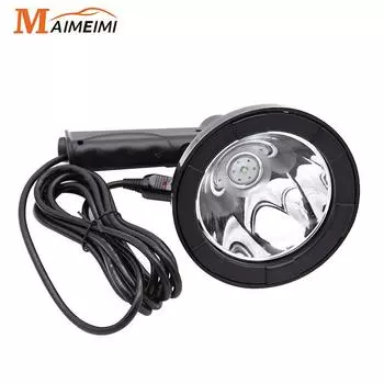 4-дюймовый 100 Вт мощный светодиодный фонарик, прожектор для кемпинга, рыбалки, охоты, портативный прожектор, водонепроницаемый фонарик, рабочий светодиодный светильник 4inch