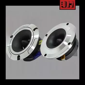 4-дюймовый алюминиевый домашний твитер, громкий и четкий, HiFi KTV титан и шелковая пленка