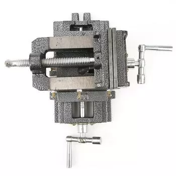 4-дюймовый крестообразный суппорт сверлильного станка тиски металл фрезерный держатель тисков зажимной инструмент