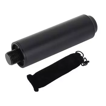 4-дюймовый удлинитель для кия с резиновым бампером, алюминиевый удлинитель для кия, бильярдный аксессуар